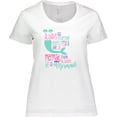 thumbnail image 3 of Inktastic Always Be Yourself, Unless You Can Be a Mermaid Women's Plus Size T-Shirt, 3 of 5