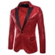 thumbnail image 1 of Traje de actuación con lentejuelas doradas, traje coreano, chaqueta para hombre para discoteca, 1 of 6