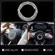 thumbnail image 2 of Riwesomey Pegatinas de cubierta central para volante de coche, pegatinas autoadhesivas de cristal de diamantes de imitación para Interior de Automoción decorativa y accesorios, 2 of 6