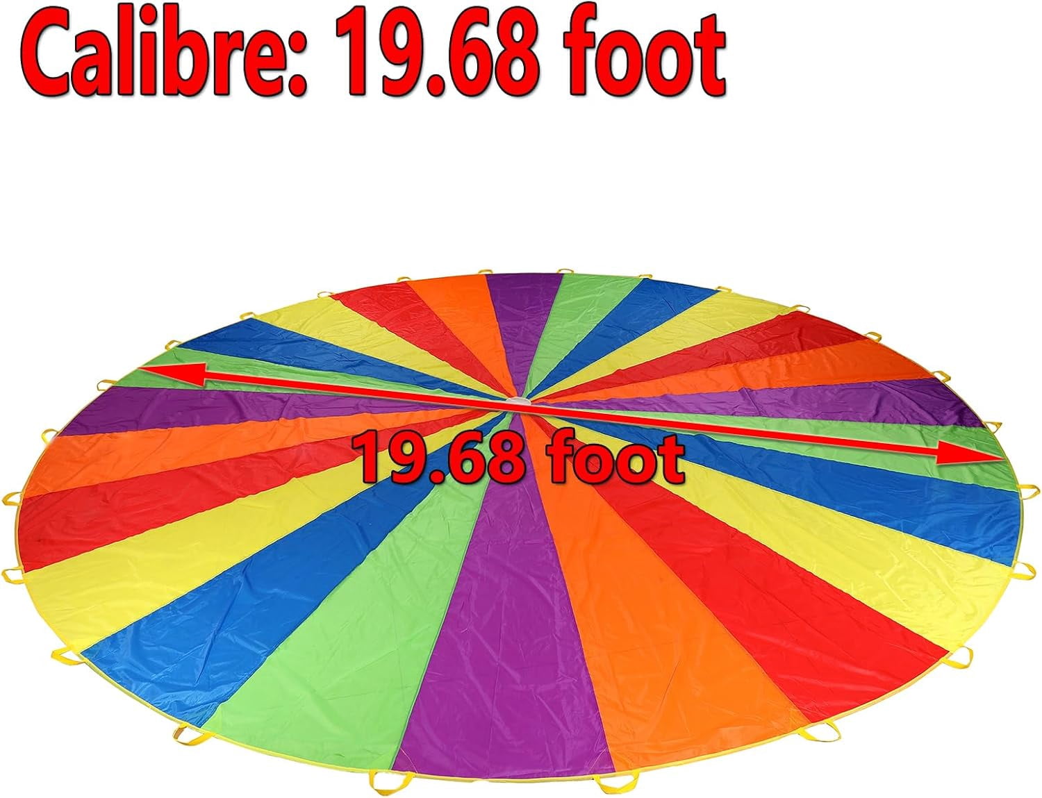 Play Parachute for Kids Tent Cooperative Team Building Birthday Games (20ft)