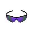 thumbnail image 4 of Walleva Purple Coated Polarized Replacement Lenses for Oakley Radarlock Pitch Sunglasses, 4 of 5