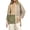 Khaki, variant on Long Sleeve Shirts for Women Baseball Art Print Casual 3/4 Sleeve T Shirts Round Neck Cotton Shirt