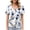 6, variant on Short Sleeve Striped Shirt for Women V Neck Graphic Tshirt Loose Fit Graphic T Shirt Elegant Tshirts Women Plus Size Tops Sale