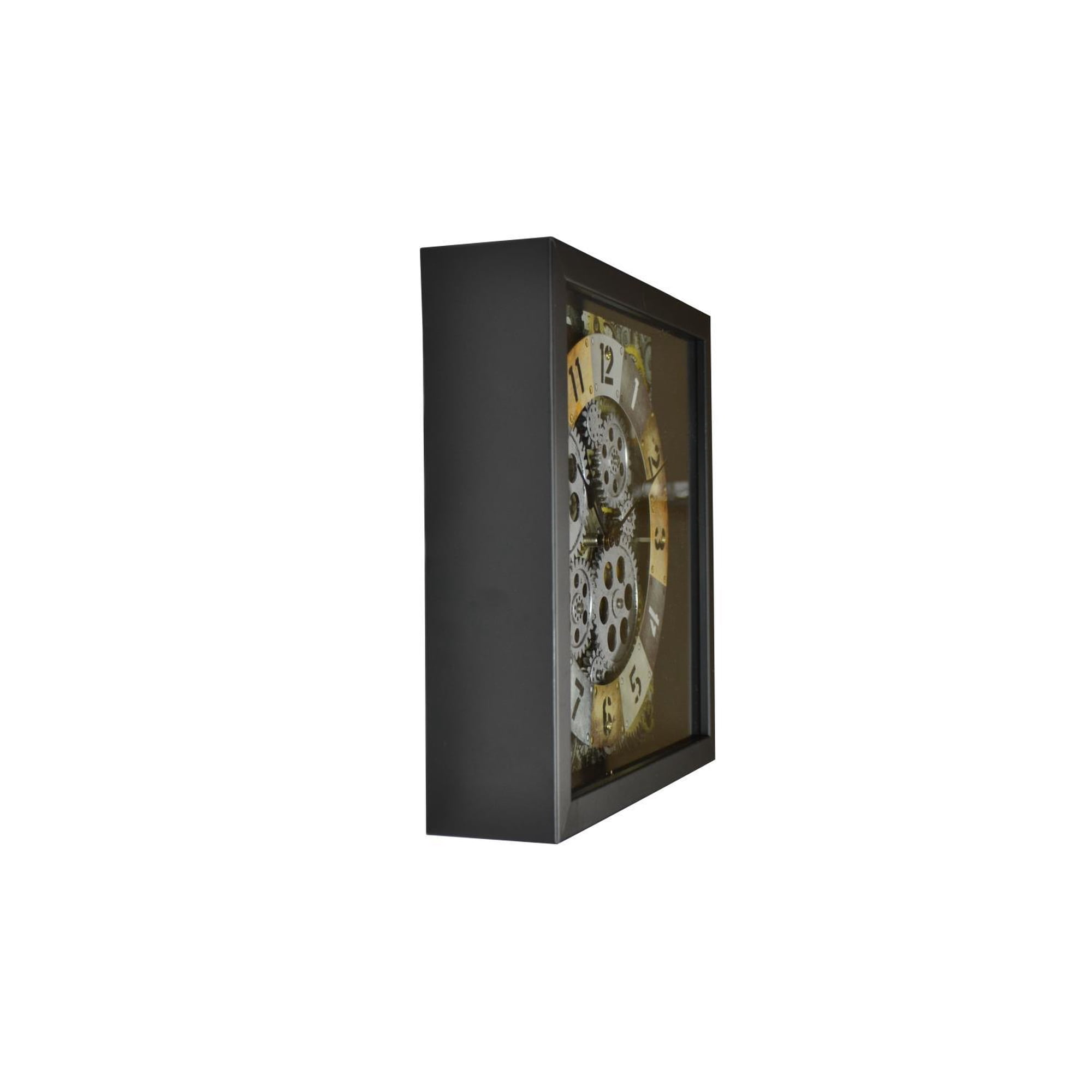 Three Star Import & Export RT6311 11 x 11 in. Wall Clock with Gears