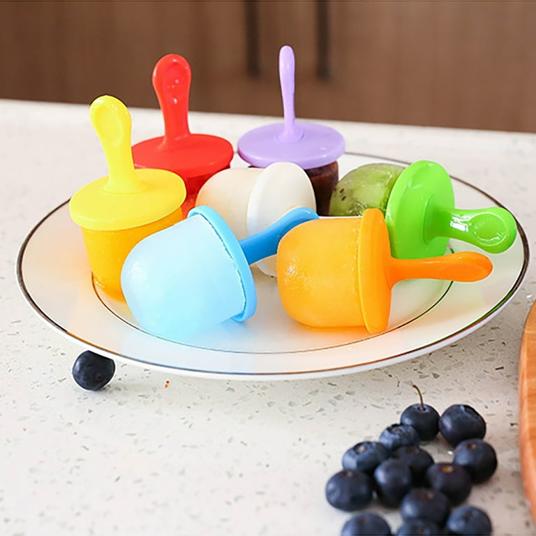 Silicone Popsicle Mold, Ice Pop Molds Maker, Storage Container for