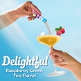thumbnail image 4 of Crystal Light Drink Mix, 10 Packets, for Convenient On-the-Go Flavorful Hydration, Naturally flavored with other natural flavor Raspberry Green Tea, Zero Sugar, 0.96 oz, 4 of 16