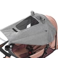 thumbnail image 1 of Toldo para cochecito de bebé BuyWeekMX universal impermeable CON claraboya, 1 of 9