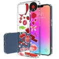 thumbnail image 1 of TalkingCase Slim Case for Apple iPhone 14, Slim Thin Gel Tpu Cover, Cherry Heart Print, Light Weight, Flexible, Soft, Anti-Scratch, Printed in USA, 1 of 7