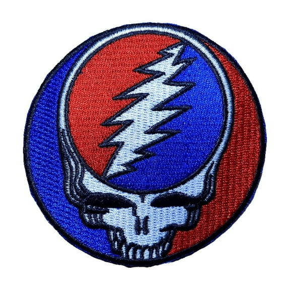 Grateful Dead Embroidered Iron On Patch