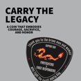 thumbnail image 3 of Moneda Spyderco 2025 Dragón de Fuego Tributo a Bomberos, 3 of 4