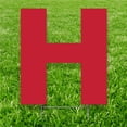 thumbnail image 1 of Advanced Graphics 3250 20 x 15 in. Letter H Yard Sign, Red, 1 of 1