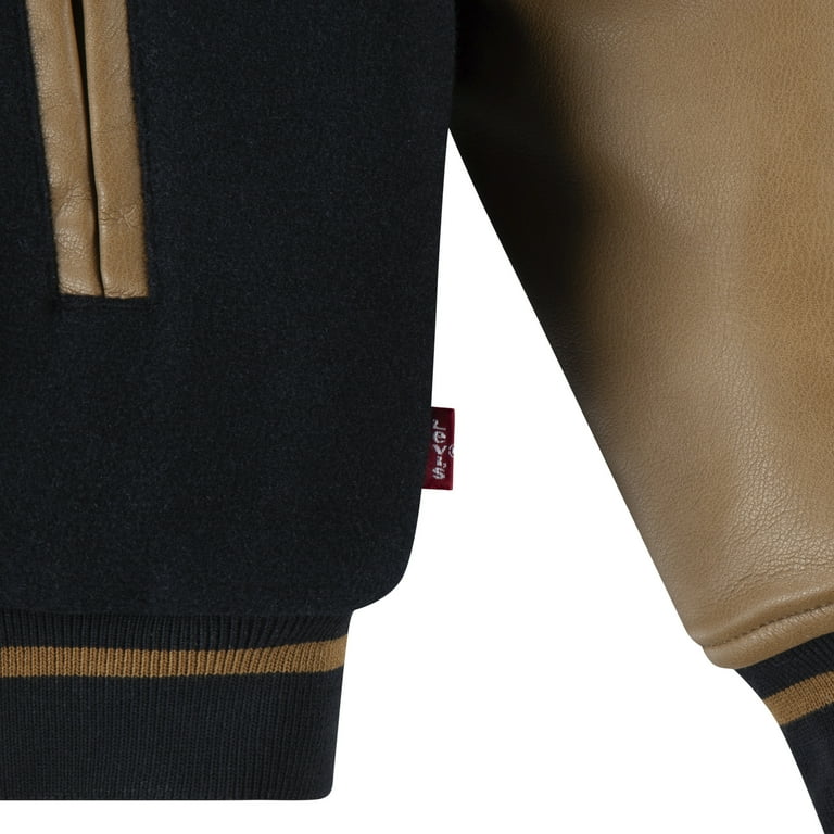 Levi Red Tab Boys Chenille Patch Varsity Jacket, Sizes 8-20