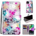 thumbnail image 4 of Fashion Leather Flip Case For Xiaomi Poco M6 Pro 5G X5 Pro 12T Redmi Note 12 Pro Plus 12S 12C Butterfly Painted Wallet Cover, 4 of 7
