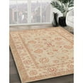 thumbnail image 2 of Ahgly Company Indoor Square Traditional Brown Oriental Area Rugs, 8' Square, 2 of 6