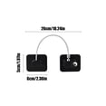 thumbnail image 3 of Leodye 1PCS Sliding Door Lock Safety Lock Punch Free Protective Lock for Cabinet Drawer Freezer and Window Protection -10.63x2.36in, 3 of 7