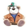 real talkin' bubba blue shirt green cap sunglass dude wisecracking smart aleck talking plush bear says a zillion things