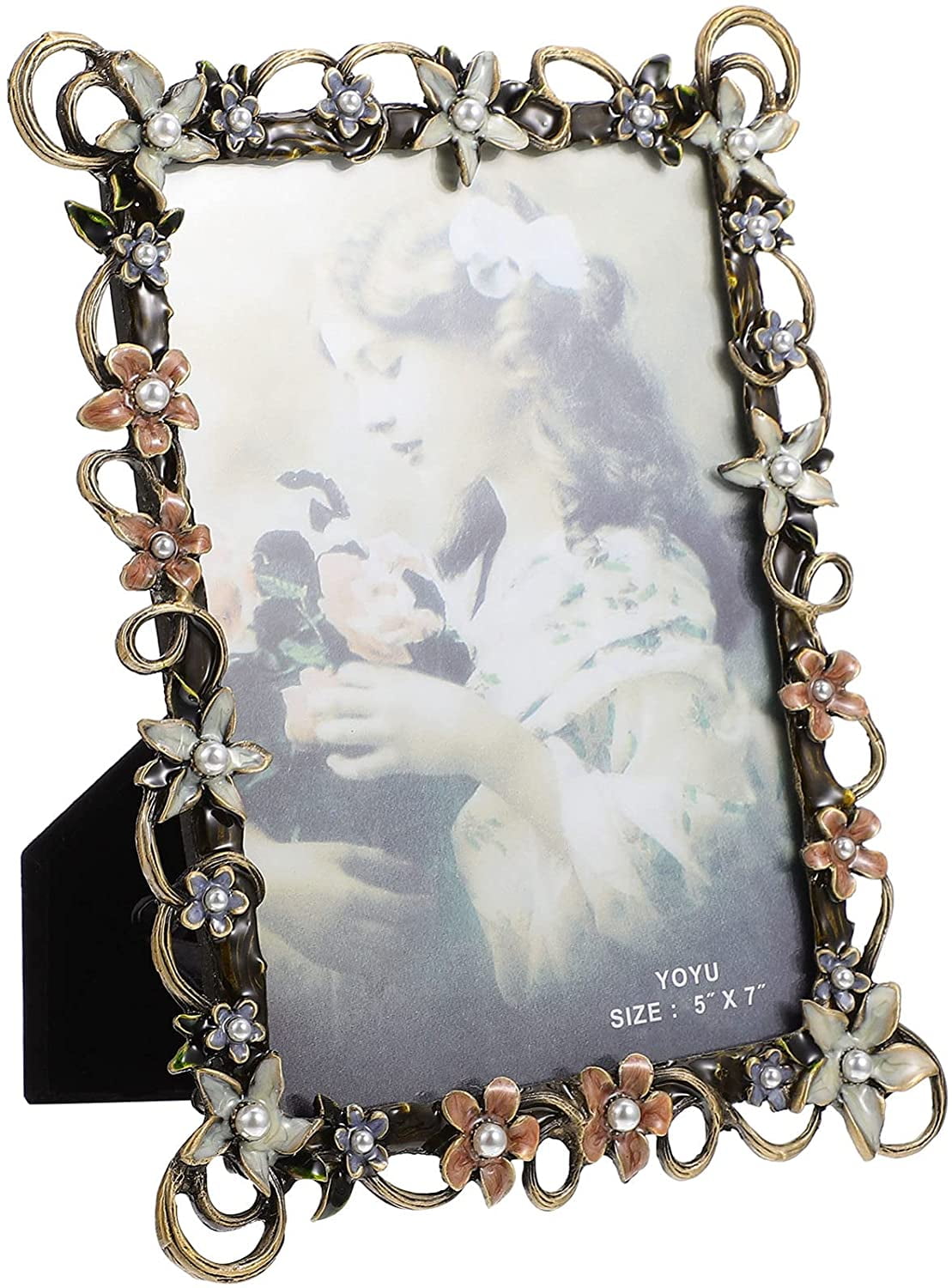 Photo Frames Alloy Antique Picture Frame Desktop Picture Frames Self