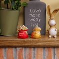 thumbnail image 5 of Adornos para decorar tartas, cornucopia, bolsa de dinero de la buena suerte, artesanías de resina, bonitos adornos, decoraciones de mascota de Año Nuevo, 5 of 5