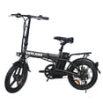 thumbnail image 4 of NAKTO Skylark 2 Folding Electric Bike for Adults 500W Motor 48V 8Ah Battery 20 MPH 20 Miles Range 16” Foldable Commuter Ebike Front & Rear Disc Brakes UL2849, 4 of 5