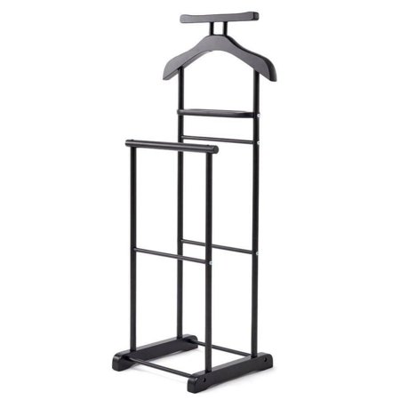 Clothes Valet Stand For Men Suit Coat Clothing Wardrobe Hanging