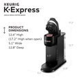 thumbnail image 4 of Keurig K-Express Black Single Serve K-Cup Pod Coffee Maker, 4 of 6