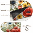 thumbnail image 6 of 2.7'x5' Area Rugs, Spring Floral Indoor Outdoor Area Rug for Living Room Bedroom, Summer Sunflower Botanical Dasiy Washable Bathroom Rugs Kitchen Floor Carpet Mats Home Decor Aesthetic, 6 of 8