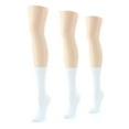 thumbnail image 2 of MeMoi Women's 6-Pack Flat Knit Athletic Sports Crew Socks - Womens - Female, 2 of 2