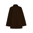 thumbnail image 6 of Men's Classic Vampire Cape Costume Gothic Victorian Cloak with Pointed Collar Vintage Magician Dracula Outfit for Halloween Cosplay Themed Dress Up, 6 of 9