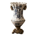 thumbnail image 1 of Lipstore Ceramic Flower Vase Desktop Ornament Flower Painting Decorative Table Vase Table C, 1 of 8