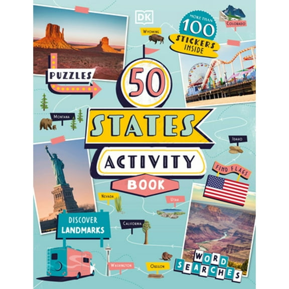 Pre-Owned 50 States Activity Book (Paperback) 0744038006 9780744038002