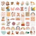 thumbnail image 4 of 100 pegatinas bohemias impermeables, bonitas pegatinas estéticas, ordenador portátil, botella de agua, teléfono, pegatinas para monopatín JM MX-0134539FYD, 4 of 5