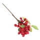 thumbnail image 2 of Ramo de boda artificial de tallo largo con ramas de bayas y frutas. rojo, 2 of 9