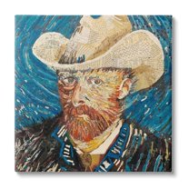 Stupell Industries Van Gogh Classic Portrait Collage Abstract Painting Gallery Wrapped Canvas Print Wall Art