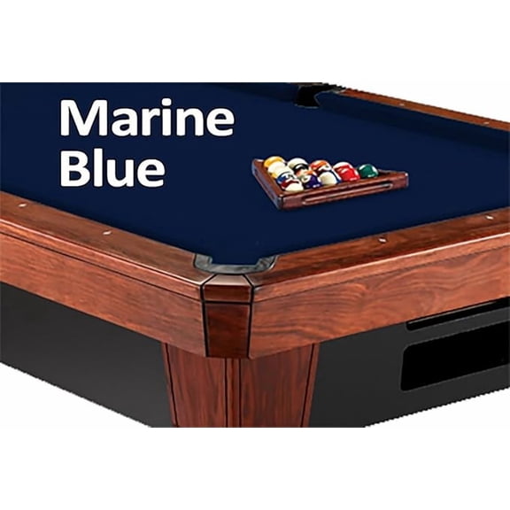 Simonis Marine Blue Billiard Cloth- 7 Foot Cut