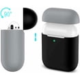 thumbnail image 3 of 2 Pack Compatible Case Ultra Thin Soft Cover Silicone Protective Skin for Apple Airpod 1 2 Case, 3 of 7