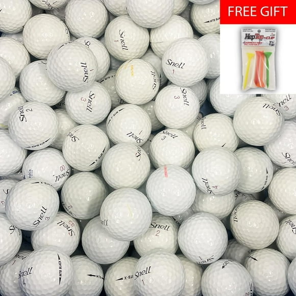 Mulligan - 77 balles de golf récupérées Snell AAA, Blanc