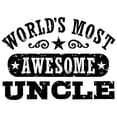 thumbnail image 3 of CafePress - World's Most Awesome Uncle Large Mug - 15 oz Ceramic Large White Novelty Mug, 3 of 6