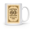 thumbnail image 2 of Timeless Retro Charm 11 oz Coffee Mug - 1960 Keepsake for 60th Birthday White Ceramic Gift, 2 of 6