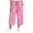 Hot Pink Pants, variant on Womens Plaid Capri Pants Summer Wide Leg Lounge Pant Lightweight Elastic Waist Drawstring Slacks with Pockets Yellow XXL