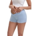 thumbnail image 4 of DARING DIVA Maternity Shaping Shorts Underwear Postpartum Boyshorts L Blue, 4 of 6