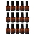 thumbnail image 1 of MLINS 15pcs 7ml Empty DIY Nail Polish Bottles Cylindrical Glass Vials with Brush, 1 of 6