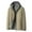 Khaki, variant on qucoqpe Mens Reversible Hooded Jacket Classic Zip Up Long Sleeve Casual Coat with Detachable Hood and Multiple Pockets