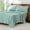 Green-King, variant on Gray Queen Gingham Plaid Bed Sheet Set, Farmhouse Ruffle Bedding