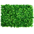 thumbnail image 2 of Wuztai 40x60cm Artificial Green Plant Wall Panel, PE Simulation Boxwood Hedge for Indoor Outdoor Decor, Fake Lawn Hanging Wall for Living Room, 2 of 4