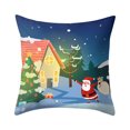 thumbnail image 2 of Hwkond Throw Pillows Cover for Bed Christmas Pillowcase Christmas Decoration Interior Pillowcase on Clearance, 2 of 2