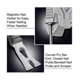 thumbnail image 4 of Outdoor Multifunctional Hammer Nail Remover Crowbar Fire Tool Demolition Tool, 4 of 5
