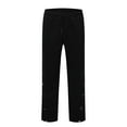 thumbnail image 5 of Mens Casual Pants Slacks for Men Men's Casual Pants Solid Color Comfortable Flat Front Trousers for Business and Daily Wear, 5 of 9