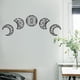 thumbnail image 5 of Pcapzz - Juego de 5 espejos de fase lunar, diseño natural de luna negra, montado en la pared, estilo nórdico 3D, para decoración de pared de dormitorio, hogar y Navidad, 5 of 8