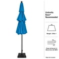 thumbnail image 5 of Pure Garden 10 ft Patio Umbrella - 3-Tier Outdoor Sunshade with Tilt, Blue, 5 of 16