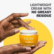 (2 pack) Olay Face Moisturizer, Vitamin C Face Cream, Brightening, Hydrating, Evens Tone, 1.7 oz